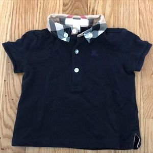 Baby boy Burberry collared shirt